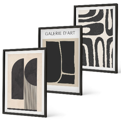 Cadre photo mural Affiches minimalistes abstraites