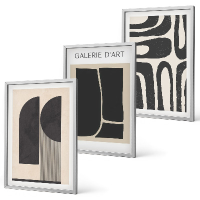 Cadre photo mural Affiches minimalistes abstraites