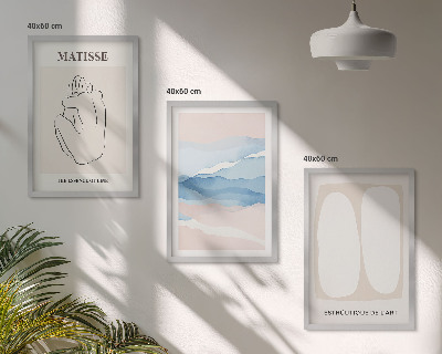 Cadre photo mural Les formes abstraites de Matisse