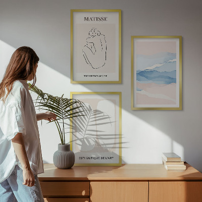 Cadre photo mural Les formes abstraites de Matisse