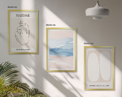 Cadre photo mural Les formes abstraites de Matisse