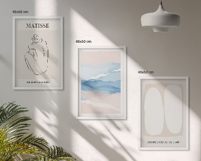 Cadre photo mural Les formes abstraites de Matisse