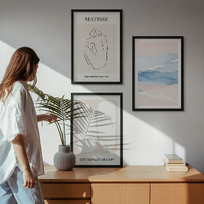 Cadre photo mural Les formes abstraites de Matisse
