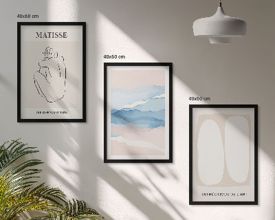 Cadre photo mural Les formes abstraites de Matisse