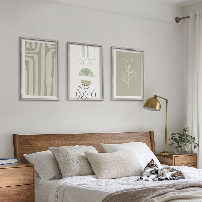 Cadre photo mural Motifs géométriques végétaux
