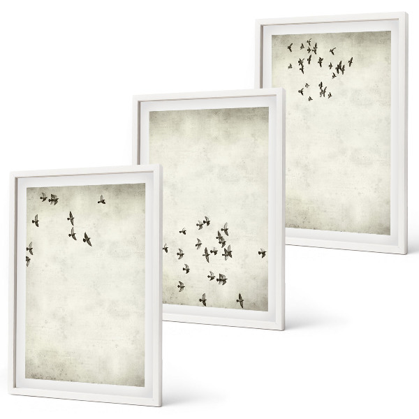 Cadre photo mural Peinture d'oiseau minimaliste