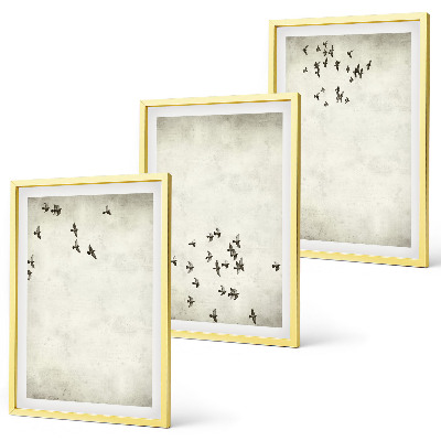 Cadre photo mural Peinture d'oiseau minimaliste