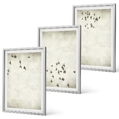 Cadre photo mural Peinture d'oiseau minimaliste