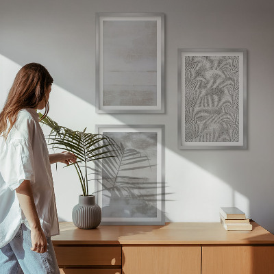 Cadre photo mural Textures minimalistes modernes