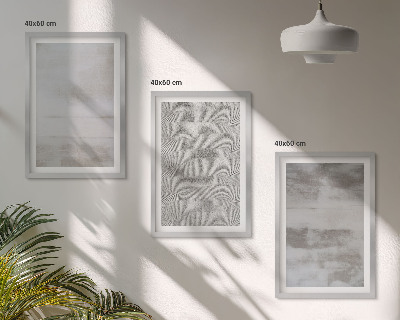 Cadre photo mural Textures minimalistes modernes