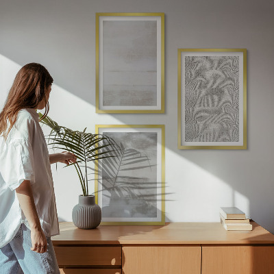 Cadre photo mural Textures minimalistes modernes