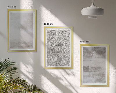 Cadre photo mural Textures minimalistes modernes