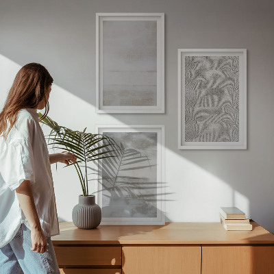 Cadre photo mural Textures minimalistes modernes