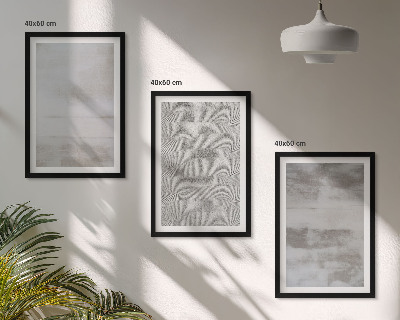 Cadre photo mural Textures minimalistes modernes