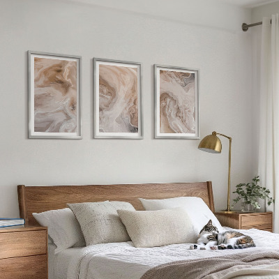 Cadre photo mural Textures abstraites de marbre