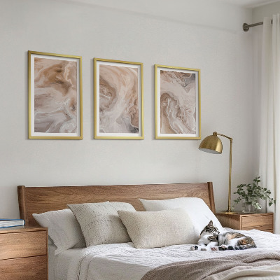 Cadre photo mural Textures abstraites de marbre