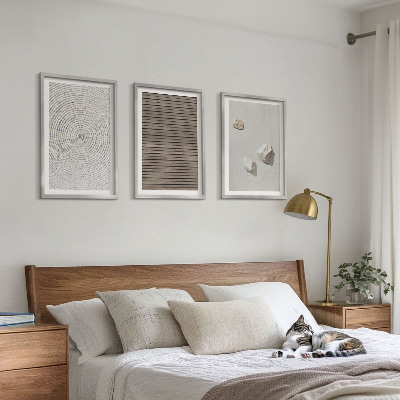 Cadre photo mural Textures naturelles bois pierre
