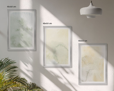 Cadre photo mural Textures aquarelle pastel