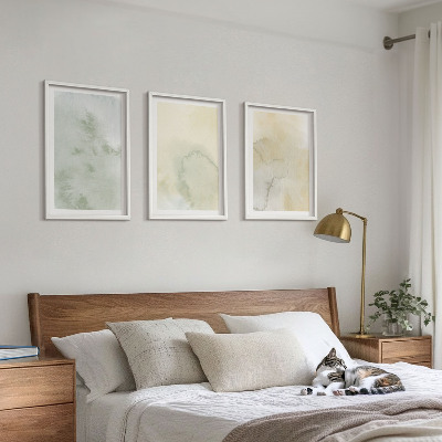 Cadre photo mural Textures aquarelle pastel