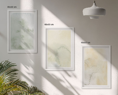 Cadre photo mural Textures aquarelle pastel