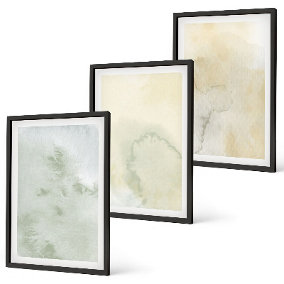 Cadre photo mural Textures aquarelle pastel