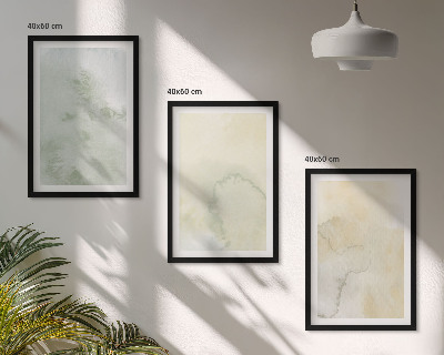 Cadre photo mural Textures aquarelle pastel