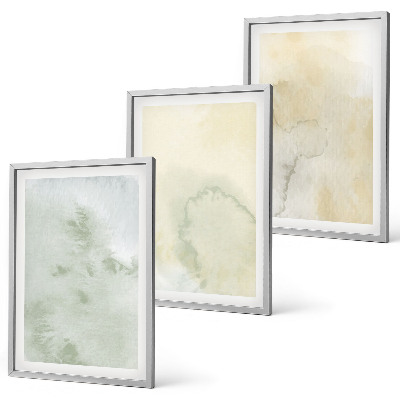 Cadre photo mural Textures aquarelle pastel