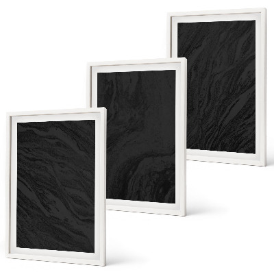 Cadre photo mural Textures élégantes en marbre foncé