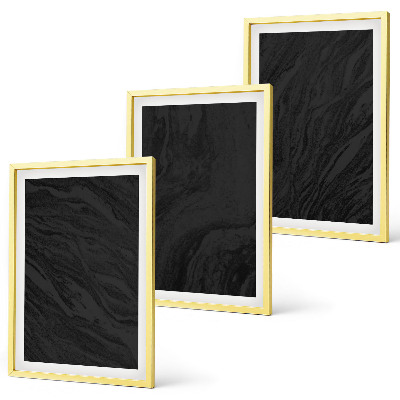 Cadre photo mural Textures élégantes en marbre foncé