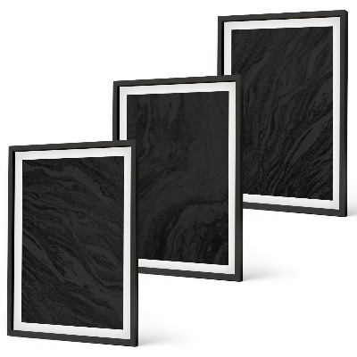 Cadre photo mural Textures élégantes en marbre foncé