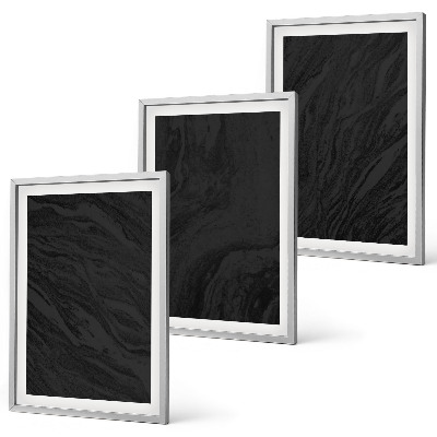 Cadre photo mural Textures élégantes en marbre foncé