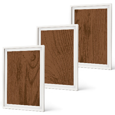 Cadre photo mural Minimalisme de l'écorce de bois