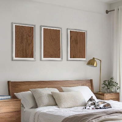 Cadre photo mural Minimalisme de l'écorce de bois