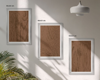 Cadre photo mural Minimalisme de l'écorce de bois