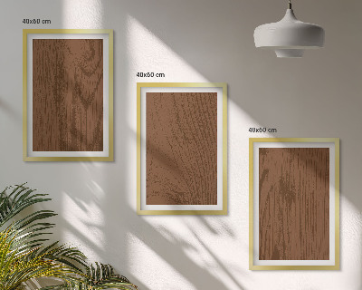Cadre photo mural Minimalisme de l'écorce de bois