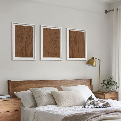 Cadre photo mural Minimalisme de l'écorce de bois