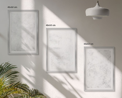 Cadre photo mural Fond minimaliste à taches blanches