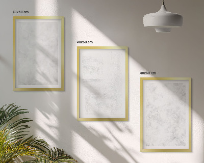 Cadre photo mural Fond minimaliste à taches blanches