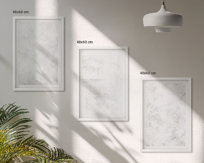 Cadre photo mural Fond minimaliste à taches blanches