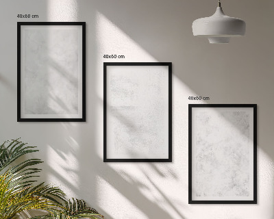 Cadre photo mural Fond minimaliste à taches blanches