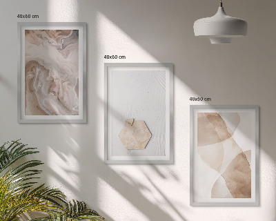 Cadre photo mural Abstraction de la nature par un designer