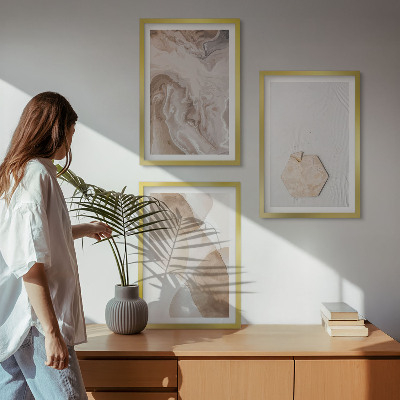 Cadre photo mural Abstraction de la nature par un designer