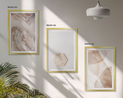 Cadre photo mural Abstraction de la nature par un designer
