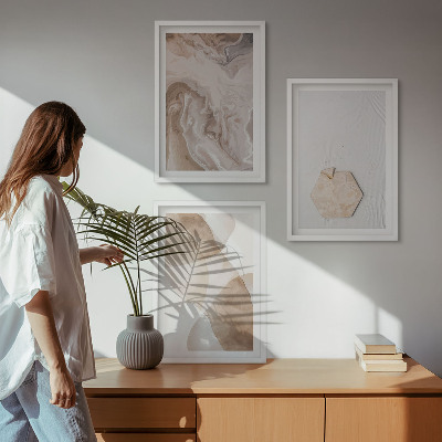 Cadre photo mural Abstraction de la nature par un designer