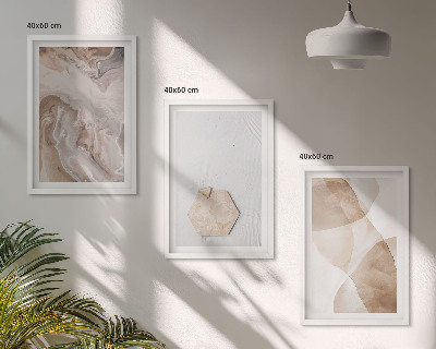 Cadre photo mural Abstraction de la nature par un designer