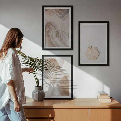 Cadre photo mural Abstraction de la nature par un designer