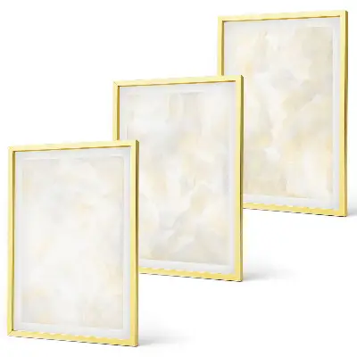 Peinture à texture lumineuse cadre photo mural