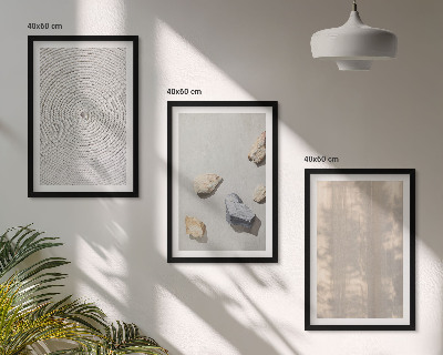 Cadre photo mural Structures de textures naturelles bohèmes