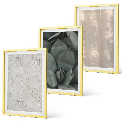 Cadre photo mural Textures tropicales estivales