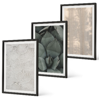Cadre photo mural Textures tropicales estivales